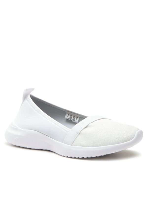 Puma Puma Обувки Adelina Space Metallics 389294 02 Бял