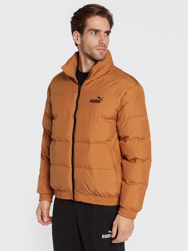 Puma Puma Пухено яке Ess+ 849345 Кафяв Regular Fit