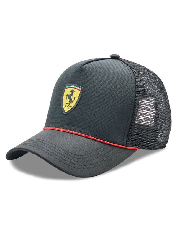 Puma Puma Шапка с козирка Ferrari SPTWR Race Trucker Cap 024452 Черен