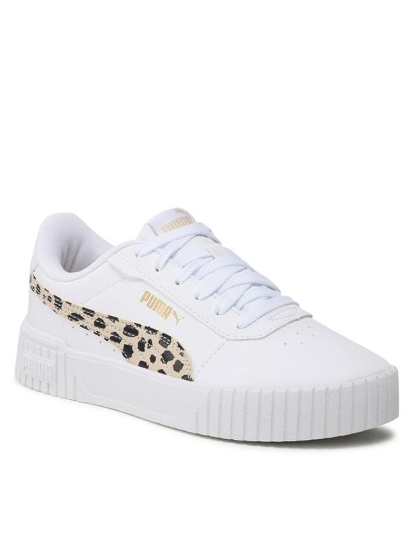 Puma Puma Сникърси Carina 2.0 Animal Jr 39202401 Бял