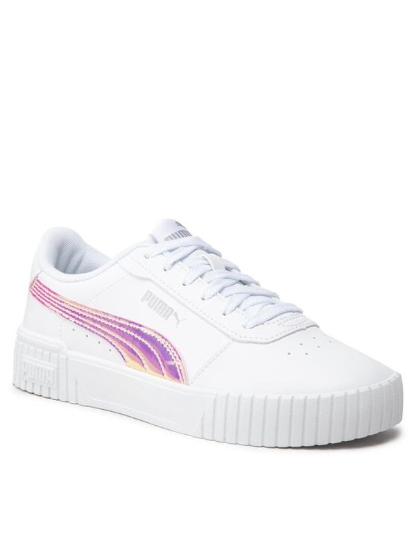 Puma Puma Сникърси Carina 2.0 Holo Jr 387985 01 Бял