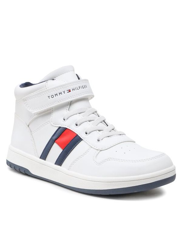 Puma Puma Сникърси High Top Lace-Up Velcro Sneaker T3B9-32476-1351 D Бял