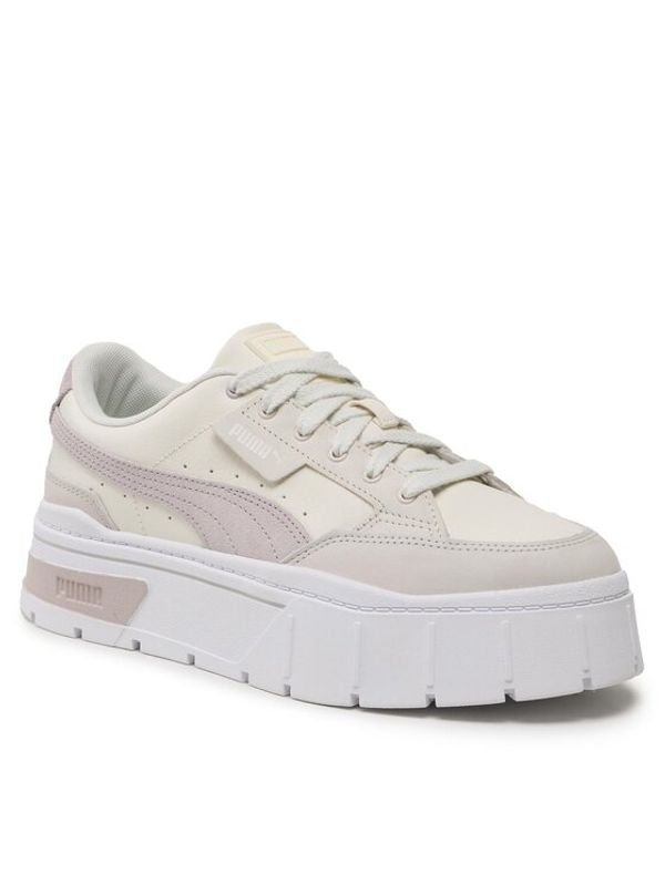 Puma Puma Сникърси Mayze Stack Luxe Wns 389853 01 Екрю