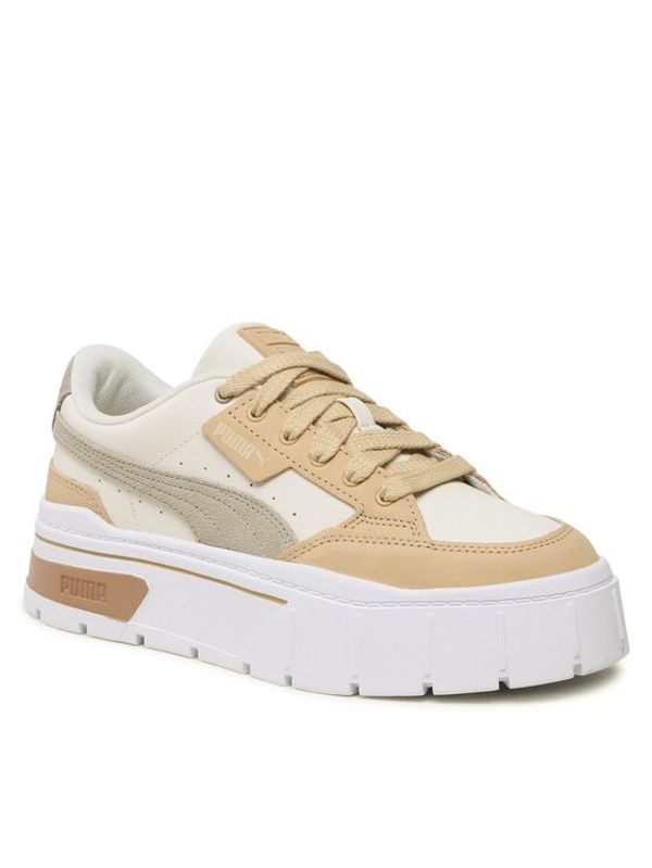 Puma Puma Сникърси Mayze Stack Luxe Wns 389853 02 Бежов