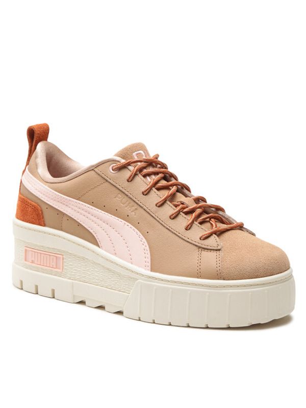 Puma Puma Сникърси Mayze Wedge Wild Women Wns 389868 01 Кафяв