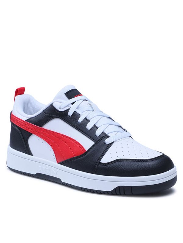 Puma Puma Сникърси Rebound V6 Lo Jr 393833 04 Бял