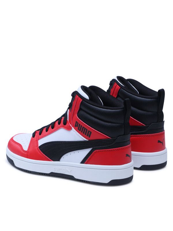 Puma Puma Сникърси Rebound V6 Mid Jr 393831 03 Бял