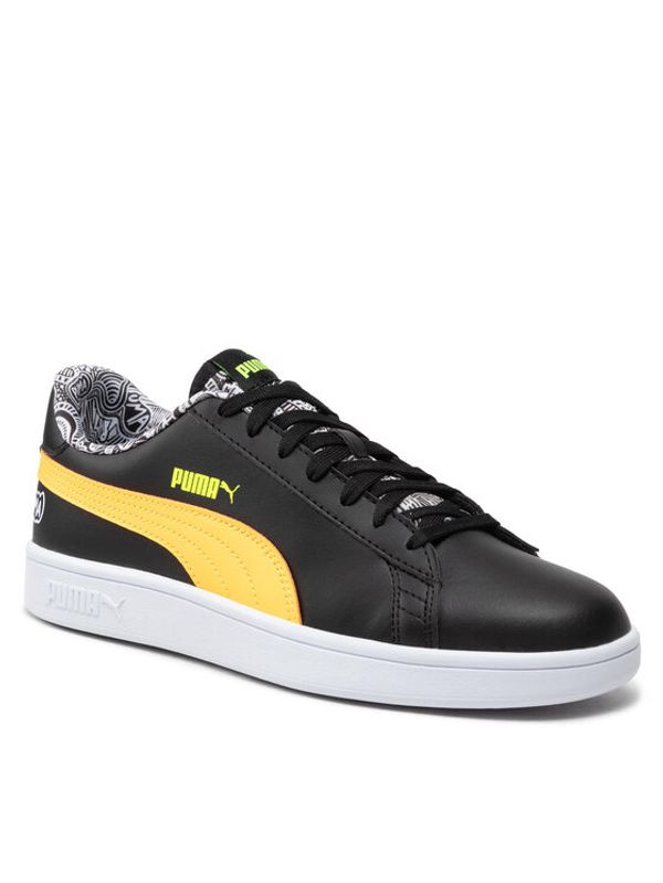 Puma Puma Сникърси Smash V2 Me Happy 386396 02 Черен