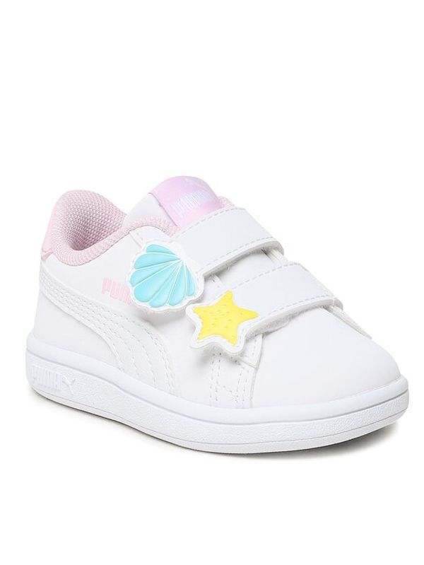 Puma Puma Сникърси Smash V2 Mermaid V Inf 391899 01 Бял