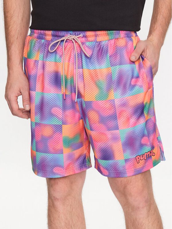 Puma Puma Спортни шорти 8ENJAMIN 539823 Оранжев Relaxed Fit