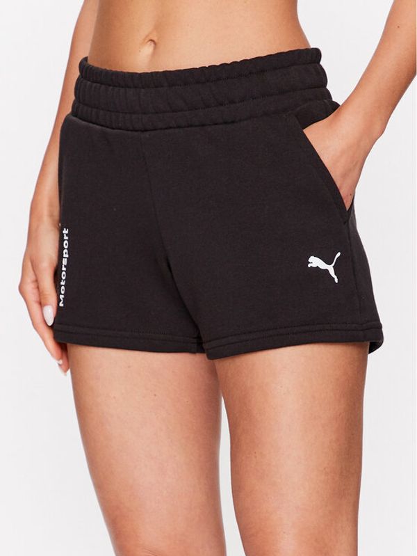 Puma Puma Спортни шорти BMW 538290 Черен Regular Fit