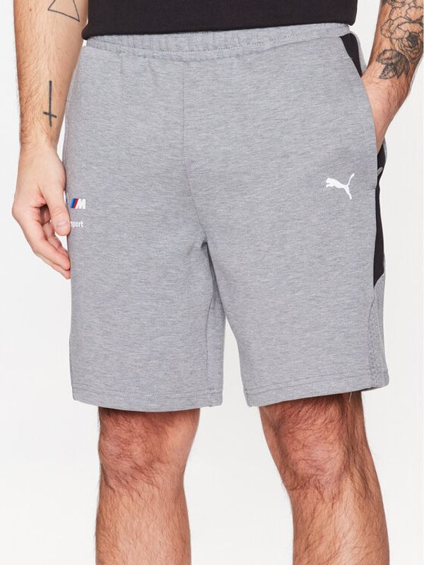 Puma Puma Спортни шорти Bmw M Motorsport 538134 Сив Regular Fit