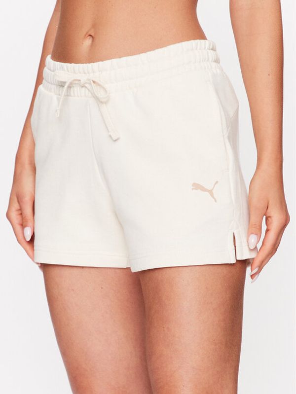 Puma Puma Спортни шорти Essentials Better 673300 Екрю Regular Fit