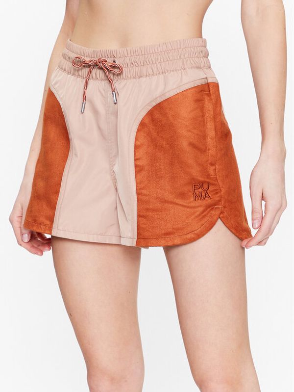 Puma Puma Спортни шорти Infuse 538356 Бежов Regular Fit