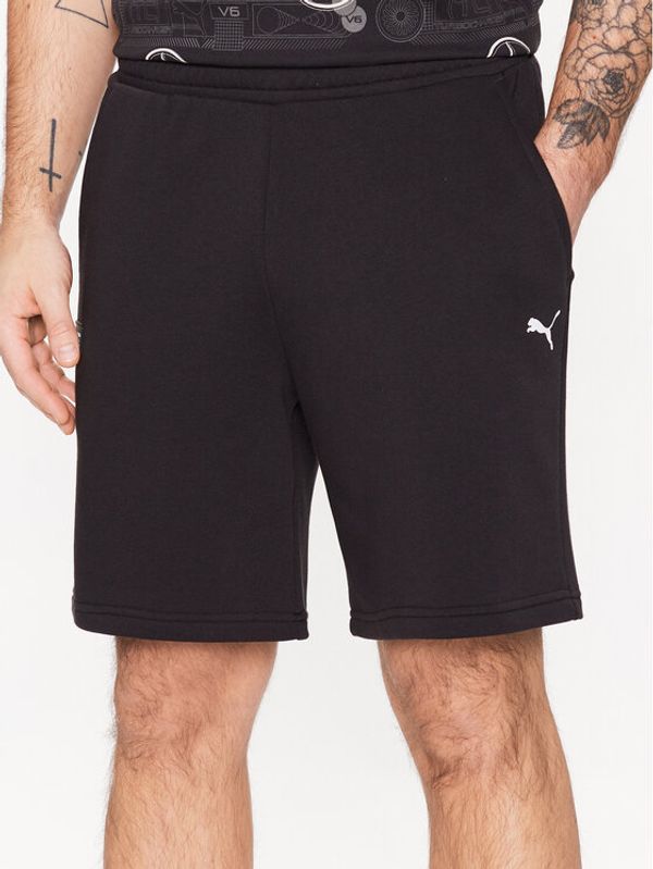 Puma Puma Спортни шорти Mercedes-Amg Petronas Essentials 533694 Черен Regular Fit