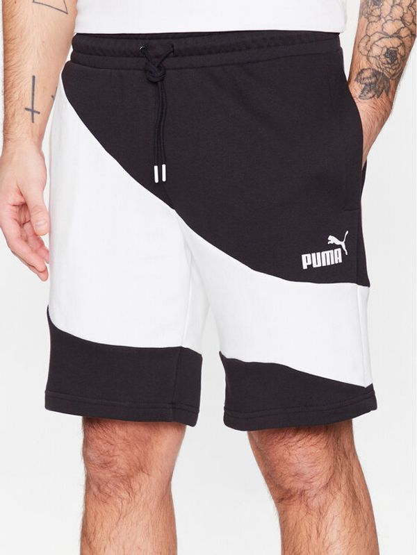 Puma Puma Спортни шорти Power Cat 675175 Черен Regular Fit