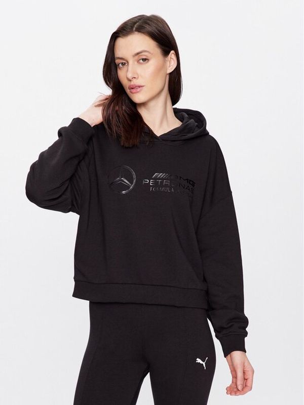 Puma Puma Суитшърт 534925 Черен Loose Fit