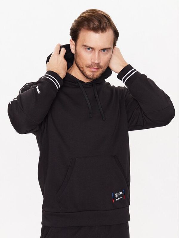 Puma Puma Суитшърт Bmw M Motorsport 538112 Черен Regular Fit