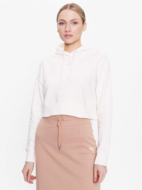 Puma Puma Суитшърт Classics 538057 Екрю Relaxed Fit