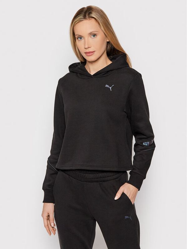 Puma Puma Суитшърт Cyber 848180 Черен Regular Fit