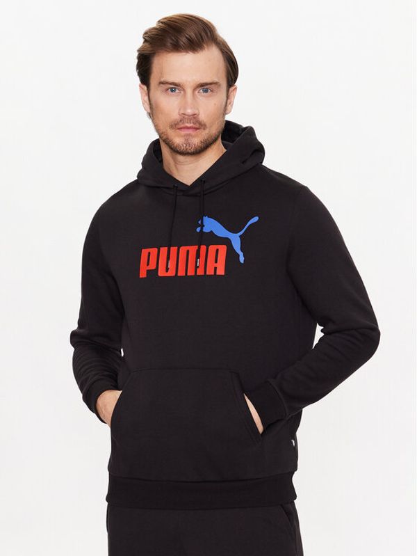 Puma Puma Суитшърт Ess 586764 Черен Regular Fit