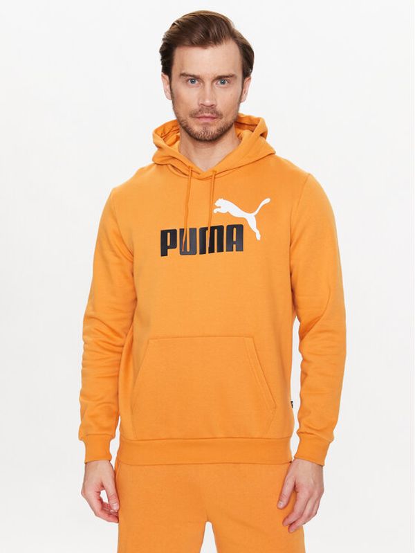 Puma Puma Суитшърт Ess 586764 Оранжев Regular Fit