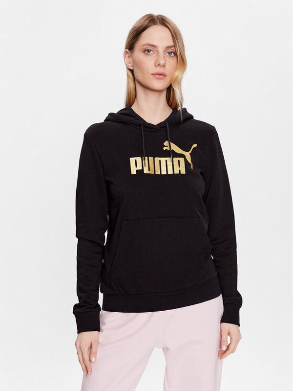 Puma Puma Суитшърт Ess 849096 Черен Regular Fit