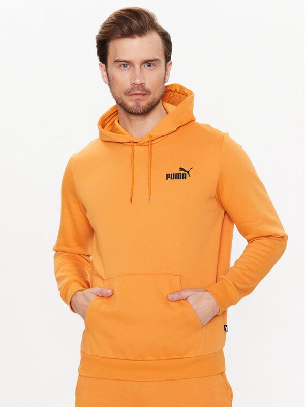 Puma Puma Суитшърт Ess Small Logo 586691 Оранжев Regular Fit