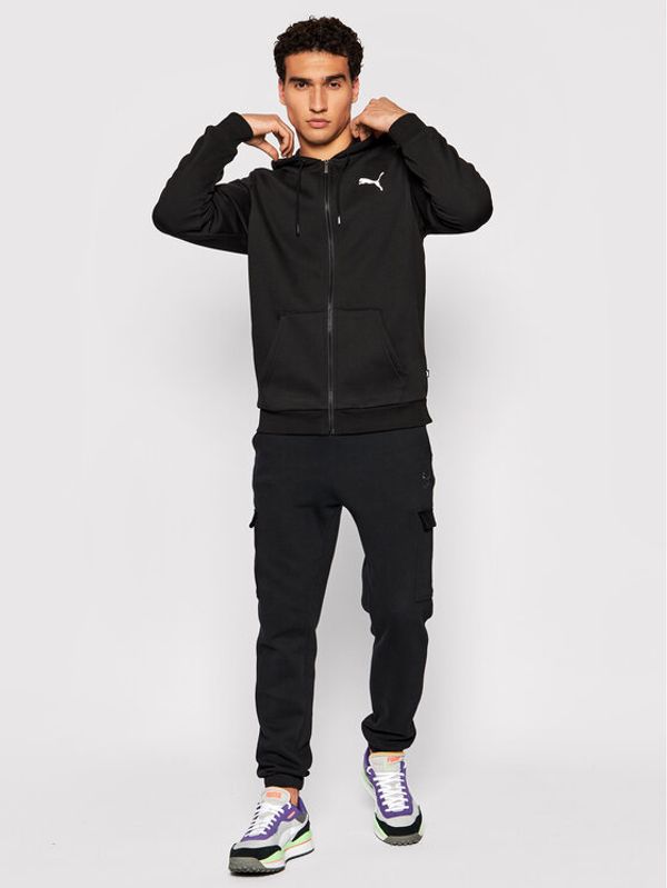 Puma Puma Суитшърт Essential 586702 Черен Regular Fit