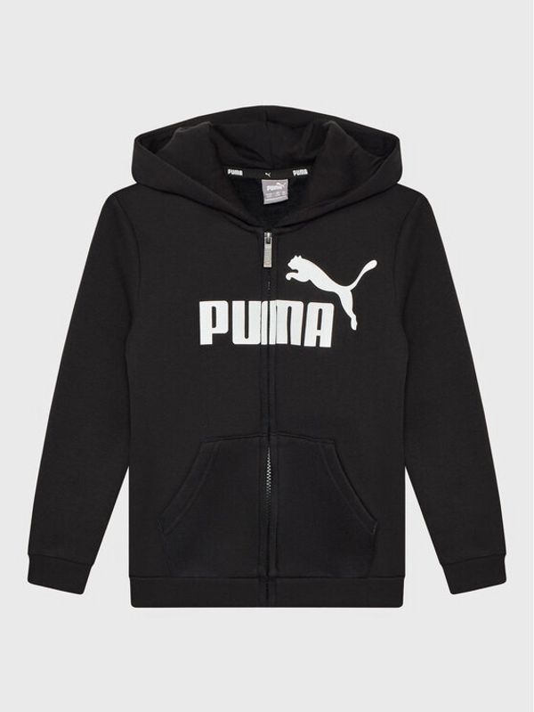 Puma Puma Суитшърт Essentials Big Logo 586967 Черен Regular Fit