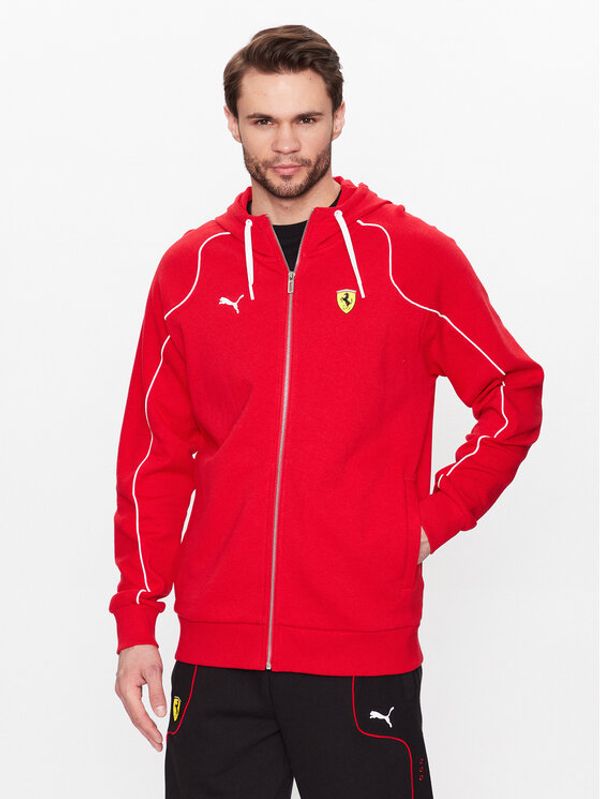 Puma Puma Суитшърт Ferrari Race 538164 Червен Regular Fit