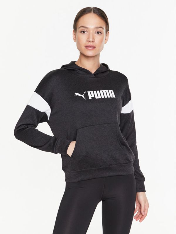 Puma Puma Суитшърт Fit Tech 523079 Черен Regular Fit