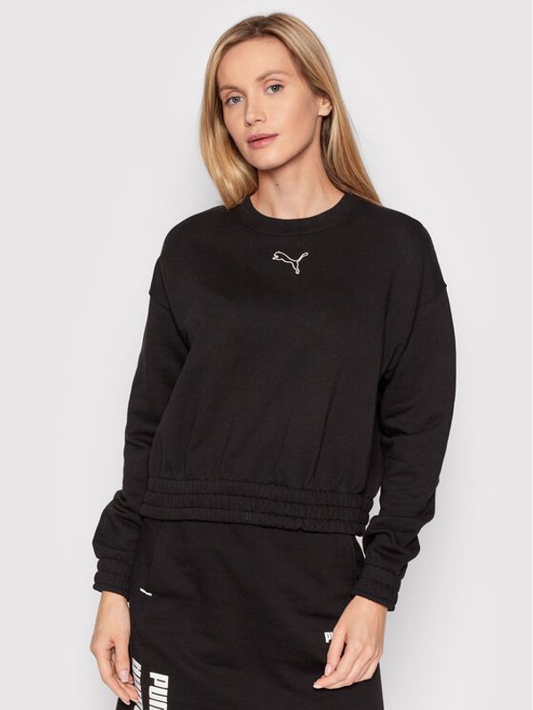 Puma Puma Суитшърт Her Crew 847094 Черен Relaxed Fit