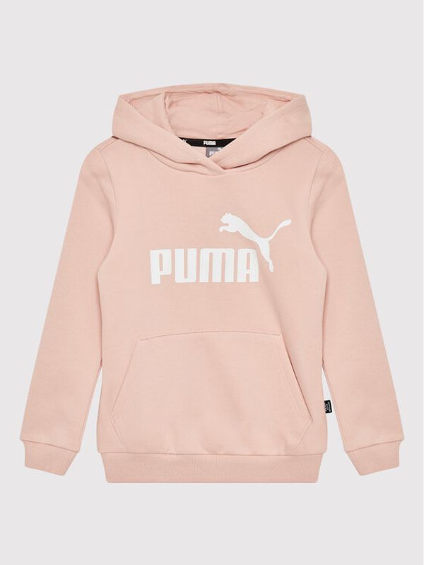 Puma Puma Суитшърт Logo 58703147 Розов Regular Fit