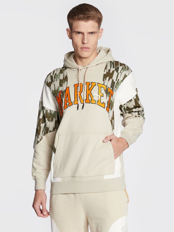 Puma Puma Суитшърт MARKET 53508364 Бежов Regular Fit