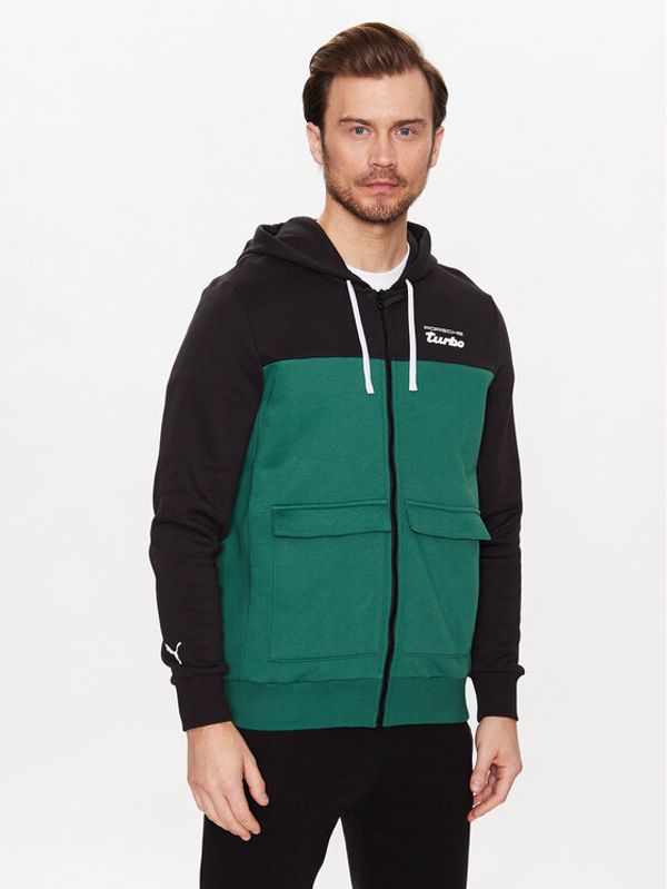 Puma Puma Суитшърт Porsche Legacy 538232 Зелен Regular Fit