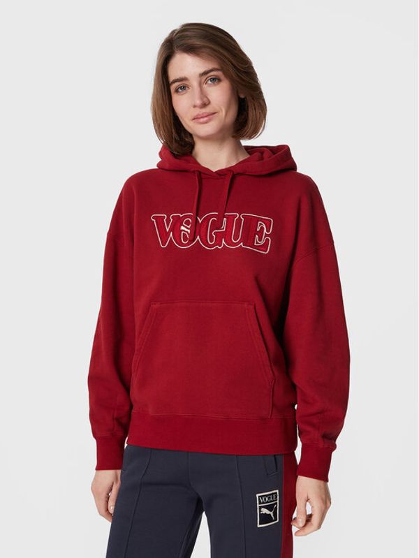 Puma Puma Суитшърт VOGUE 536691 Бордо Oversize