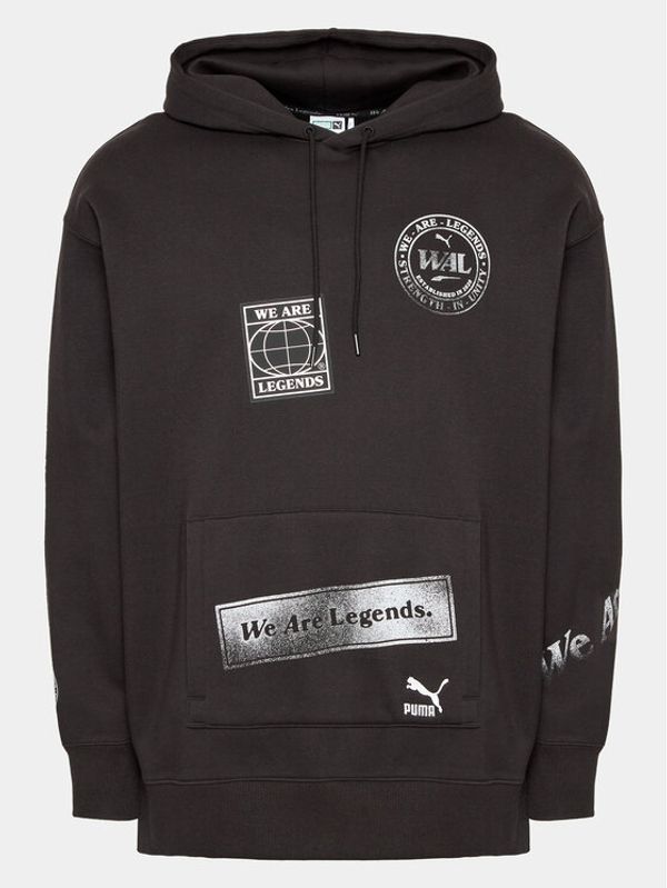 Puma Puma Суитшърт We Are Legends 536317 Черен Regular Fit