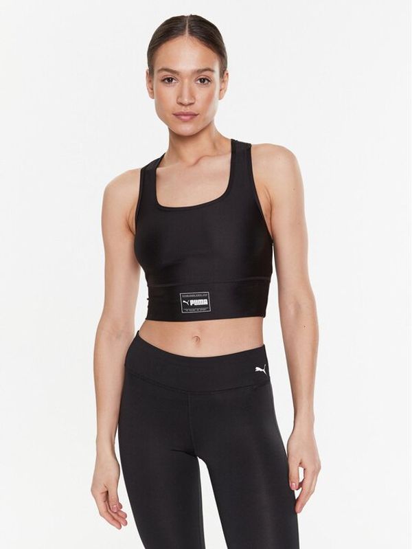 Puma Puma Тениска от техническо трико Fit Skimmer 523077 Черен Slim Fit