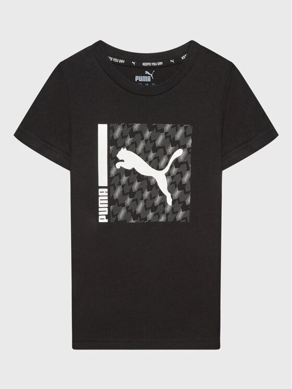 Puma Puma Тишърт Active Sports 670071 Черен Regular Fit
