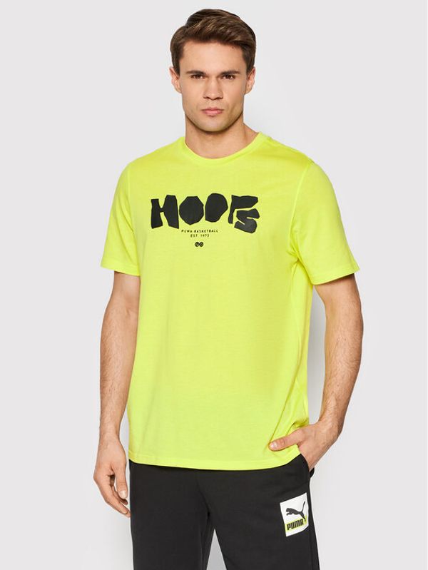 Puma Puma Тишърт All Toumament 532132 Жълт Regular Fit