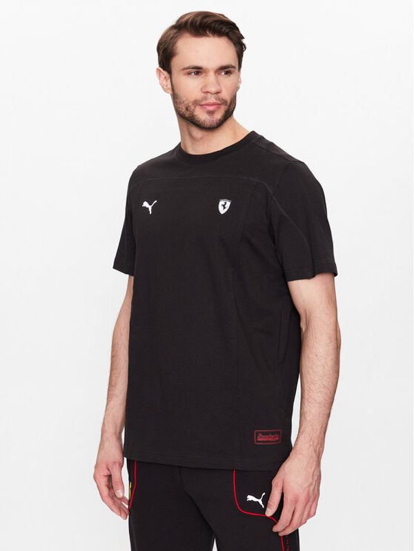 Puma Puma Тишърт Ferrari Style 538332 Черен Regular Fit