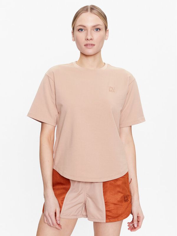 Puma Puma Тишърт Infuse 538348 Бежов Relaxed Fit