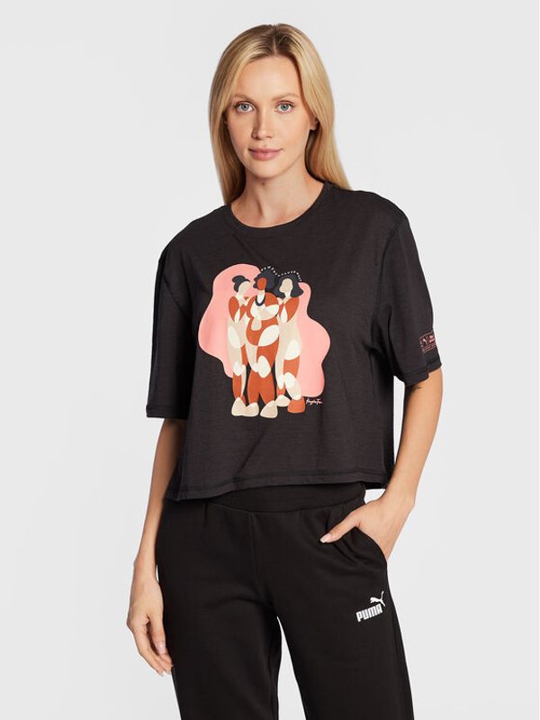 Puma Puma Тишърт Nextgen Artist Series 522596 Черен Relaxed Fit