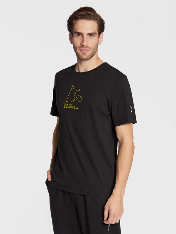 Puma Puma Тишърт Pokemon 536547 Черен Regular Fit