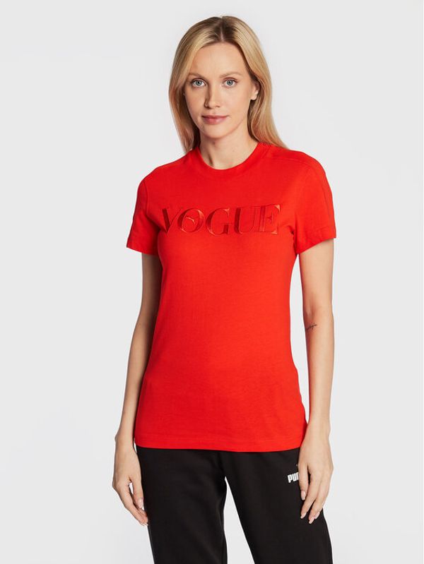 Puma Puma Тишърт VOGUE 535234 Червен Regular Fit