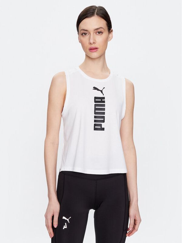 Puma Puma топ Fit 523080 Бял Regular Fit