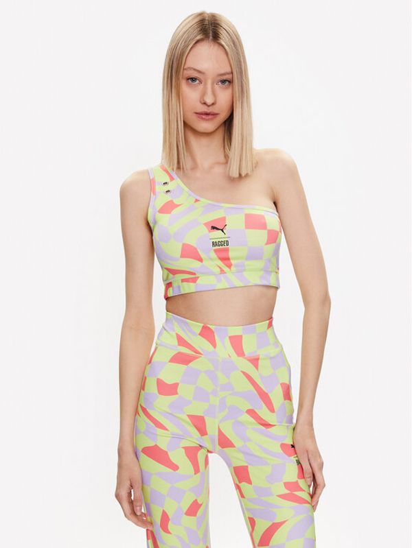 Puma Puma топ THE RAGGED PRIEST 539112 Цветен Slim Fit