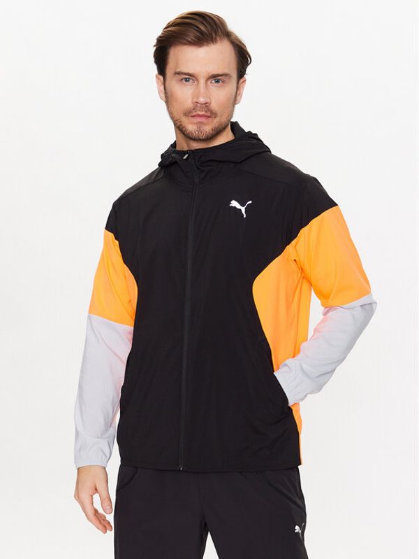Puma Puma Яке за джогинг Run 523274 Черен Regular Fit