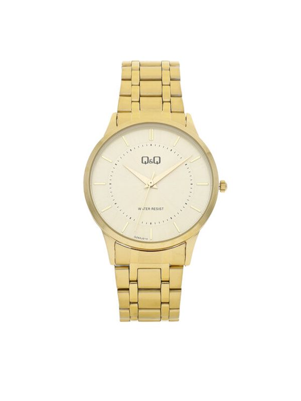 Q&Q Q&Q Часовник QZ60-010 Златист